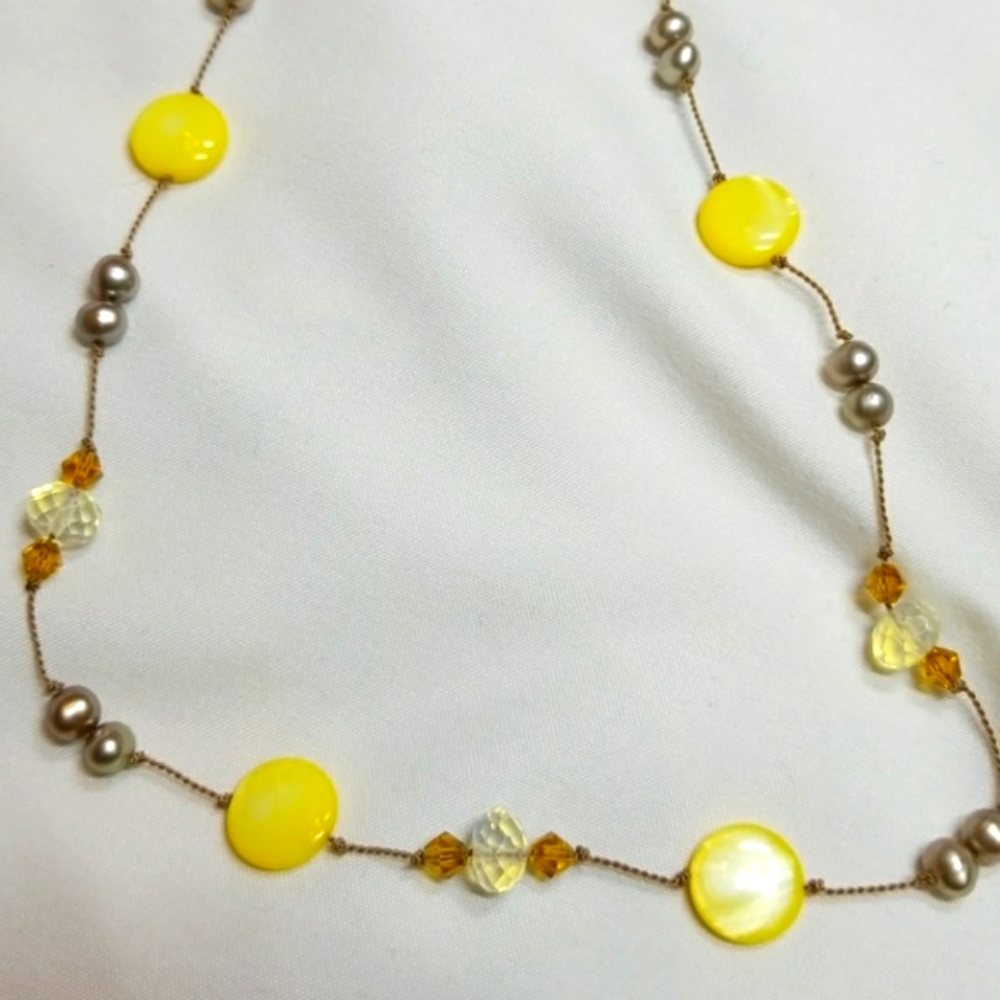 Sunny☀️Yellow☀️Necklace